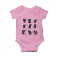 Funny Tennis Game Day Cat Baby Onesie Tennis Player Gift - Wonder Print Shop