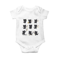 Funny Tennis Game Day Cat Baby Onesie Tennis Player Gift - Wonder Print Shop