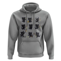 Funny Tennis Game Day Cat Hoodie Tennis Player Gift - Wonder Print Shop
