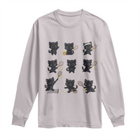 Funny Tennis Game Day Cat Long Sleeve Shirt Tennis Player Gift - Wonder Print Shop
