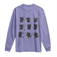 Funny Tennis Game Day Cat Long Sleeve Shirt Tennis Player Gift - Wonder Print Shop