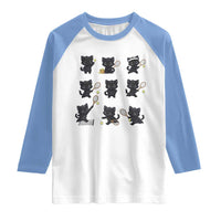 Funny Tennis Game Day Cat Raglan Shirt Tennis Player Gift - Wonder Print Shop