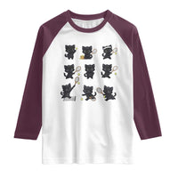 Funny Tennis Game Day Cat Raglan Shirt Tennis Player Gift - Wonder Print Shop