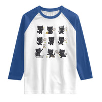 Funny Tennis Game Day Cat Raglan Shirt Tennis Player Gift - Wonder Print Shop
