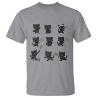 Funny Tennis Game Day Cat T Shirt Tennis Player Gift - Wonder Print Shop