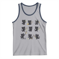 Funny Tennis Game Day Cat Tank Top Tennis Player Gift - Wonder Print Shop