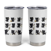 Funny Tennis Game Day Cat Tumbler Cup Tennis Player Gift - Wonder Print Shop