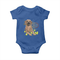 Funny Labrador Dog Playing Tennis Ball Baby Onesie Pet Lover Gift - Wonder Print Shop