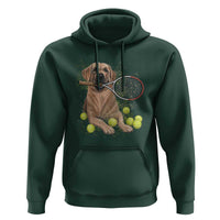 Funny Labrador Dog Playing Tennis Ball Hoodie Pet Lover Gift - Wonder Print Shop