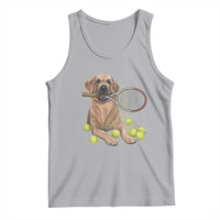 Funny Labrador Dog Playing Tennis Ball Tank Top Pet Lover Gift - Wonder Print Shop