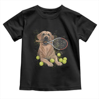 Funny Labrador Dog Playing Tennis Ball Toddler T Shirt Pet Lover Gift - Wonder Print Shop