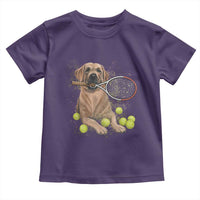 Funny Labrador Dog Playing Tennis Ball Toddler T Shirt Pet Lover Gift - Wonder Print Shop