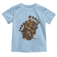 Funny Bigfoot Tennis Player Toddler T Shirt Folklore Cryptid Gift - Wonder Print Shop