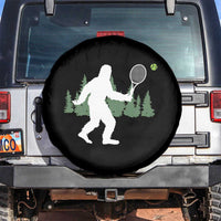 Funny Sasquatch Tennis Player Spare Tire Cover Folklore Cryptid Gift - Wonder Print Shop