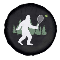 Funny Sasquatch Tennis Player Spare Tire Cover Folklore Cryptid Gift - Wonder Print Shop