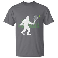 Funny Sasquatch Tennis Player T Shirt Folklore Cryptid Gift - Wonder Print Shop