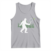Funny Sasquatch Tennis Player Tank Top Folklore Cryptid Gift - Wonder Print Shop
