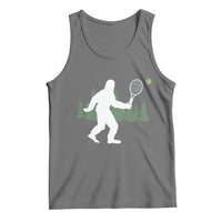 Funny Sasquatch Tennis Player Tank Top Folklore Cryptid Gift - Wonder Print Shop