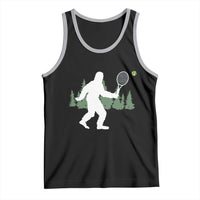 Funny Sasquatch Tennis Player Tank Top Folklore Cryptid Gift - Wonder Print Shop