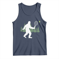 Funny Sasquatch Tennis Player Tank Top Folklore Cryptid Gift - Wonder Print Shop
