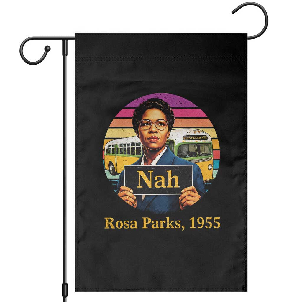 Rosa Parks Quote Garden Flag The Only Tired I Was Was Tired Of Giving In
