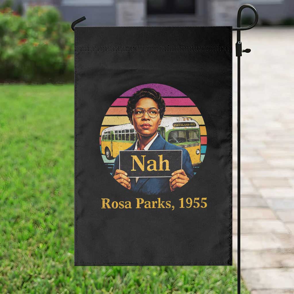 Rosa Parks Quote Garden Flag The Only Tired I Was Was Tired Of Giving In