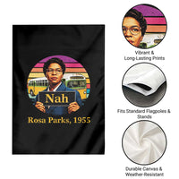 Rosa Parks Quote Garden Flag The Only Tired I Was Was Tired Of Giving In
