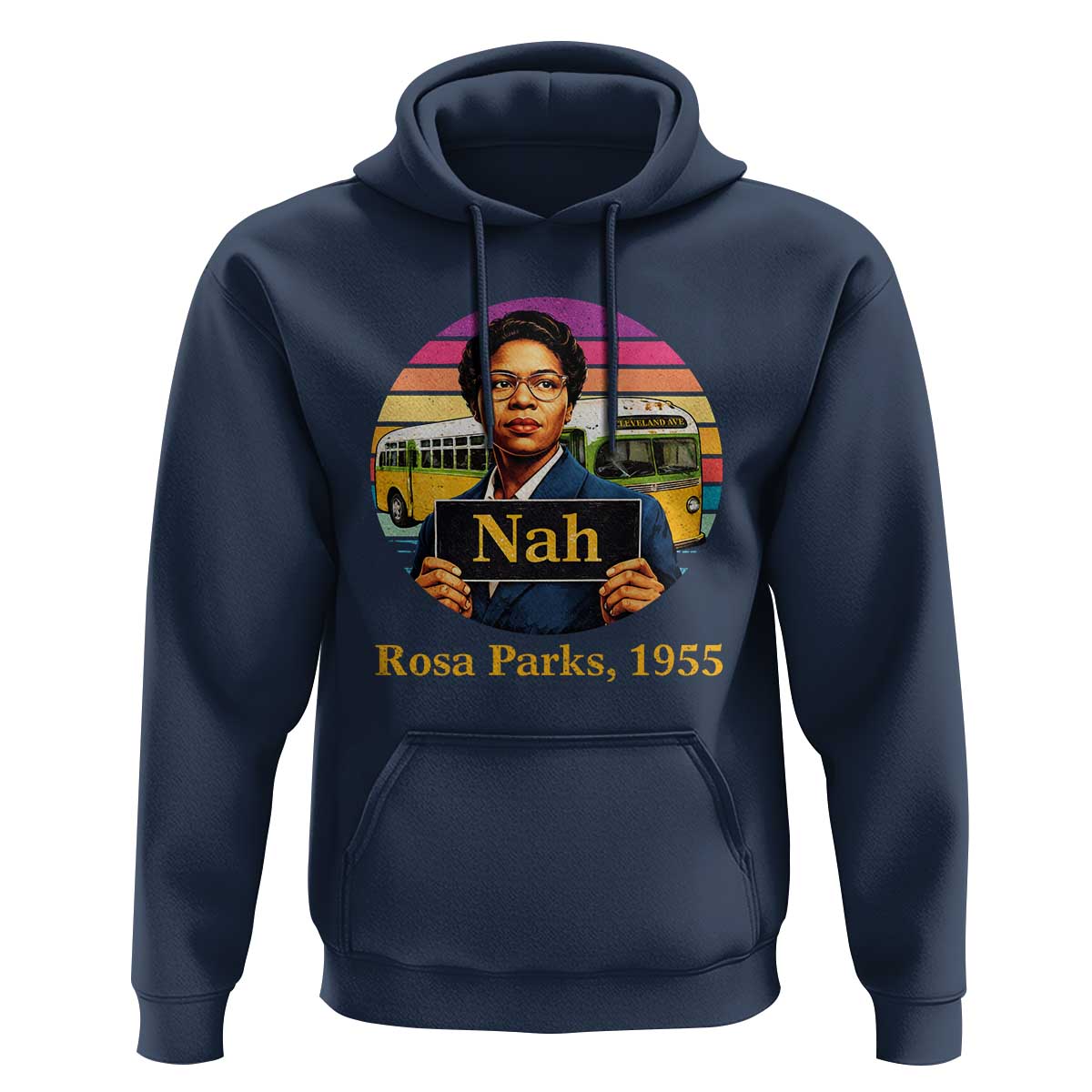 Rosa Parks Quote Hoodie The Only Tired I Was Was Tired Of Giving In