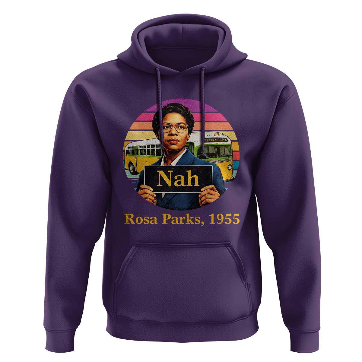 Rosa Parks Quote Hoodie The Only Tired I Was Was Tired Of Giving In