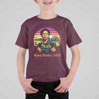 Rosa Parks Quote T Shirt For Kid The Only Tired I Was Was Tired Of Giving In