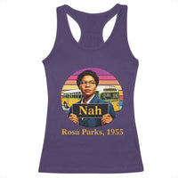 Rosa Parks Quote Racerback Tank Top The Only Tired I Was Was Tired Of Giving In