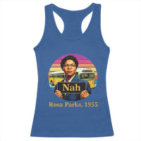 Rosa Parks Quote Racerback Tank Top The Only Tired I Was Was Tired Of Giving In