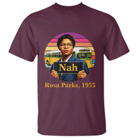 Rosa Parks Quote T Shirt The Only Tired I Was Was Tired Of Giving In