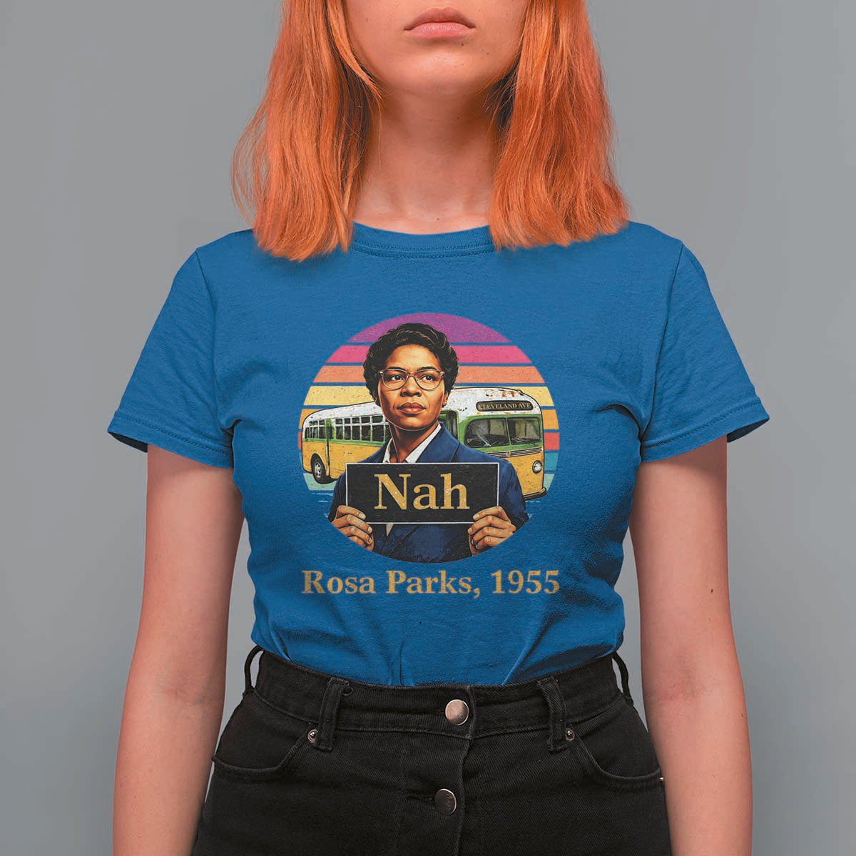 Rosa Parks Quote T Shirt For Women The Only Tired I Was Was Tired Of Giving In