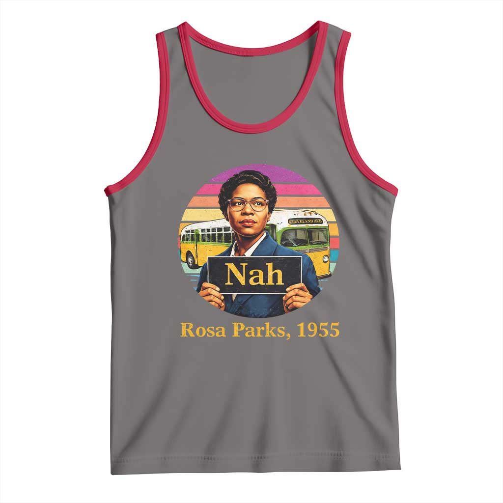 Rosa Parks Quote Tank Top The Only Tired I Was Was Tired Of Giving In