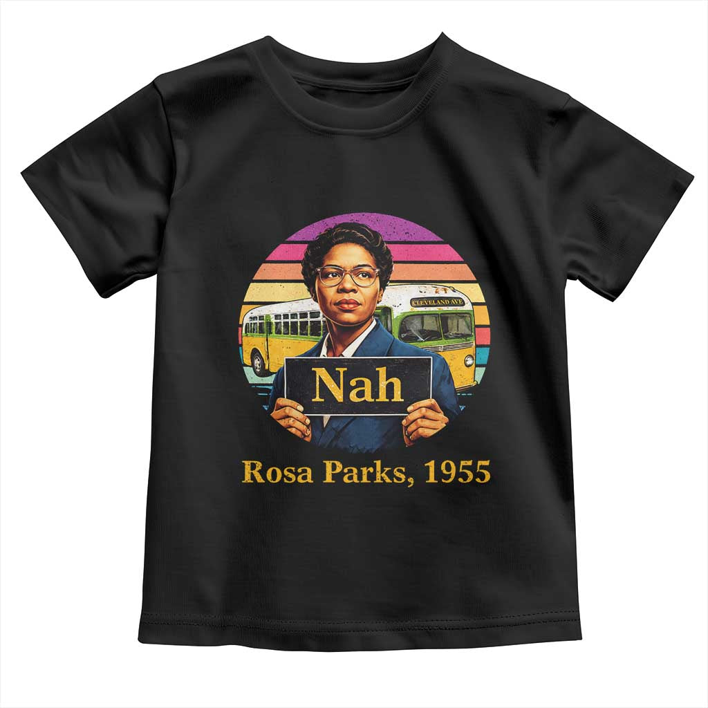 Rosa Parks Quote Toddler T Shirt The Only Tired I Was Was Tired Of Giving In