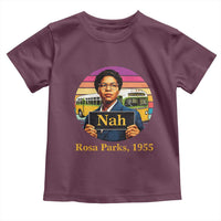 Rosa Parks Quote Toddler T Shirt The Only Tired I Was Was Tired Of Giving In
