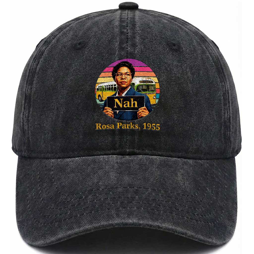 Rosa Parks Quote Washed Cotton Baseball Cap The Only Tired I Was Was Tired Of Giving In