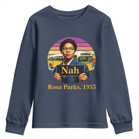 Rosa Parks Quote Youth Sweatshirt The Only Tired I Was Was Tired Of Giving In