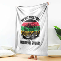 Rosa Parks Tired Of Giving In Throw Blanket Civil Bus Protest