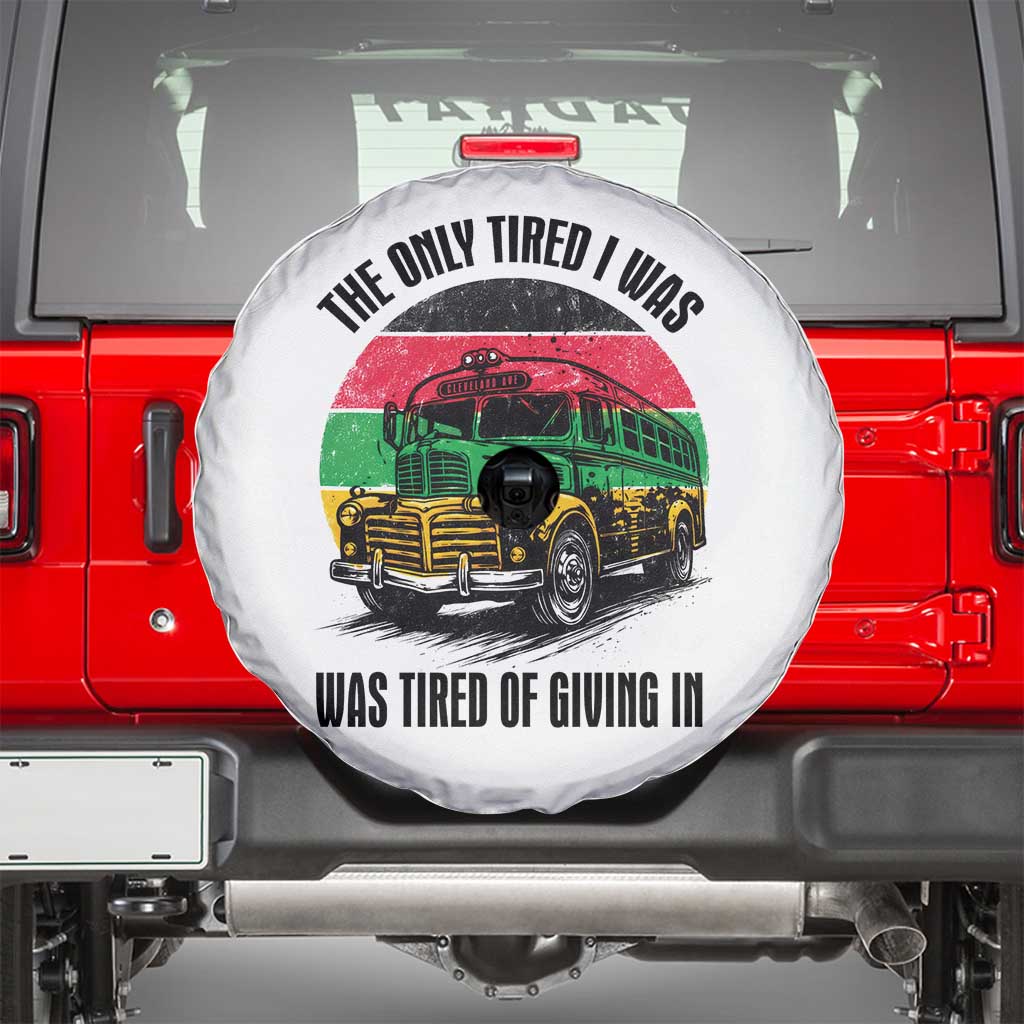 Rosa Parks Tired Of Giving In Spare Tire Cover Civil Bus Protest