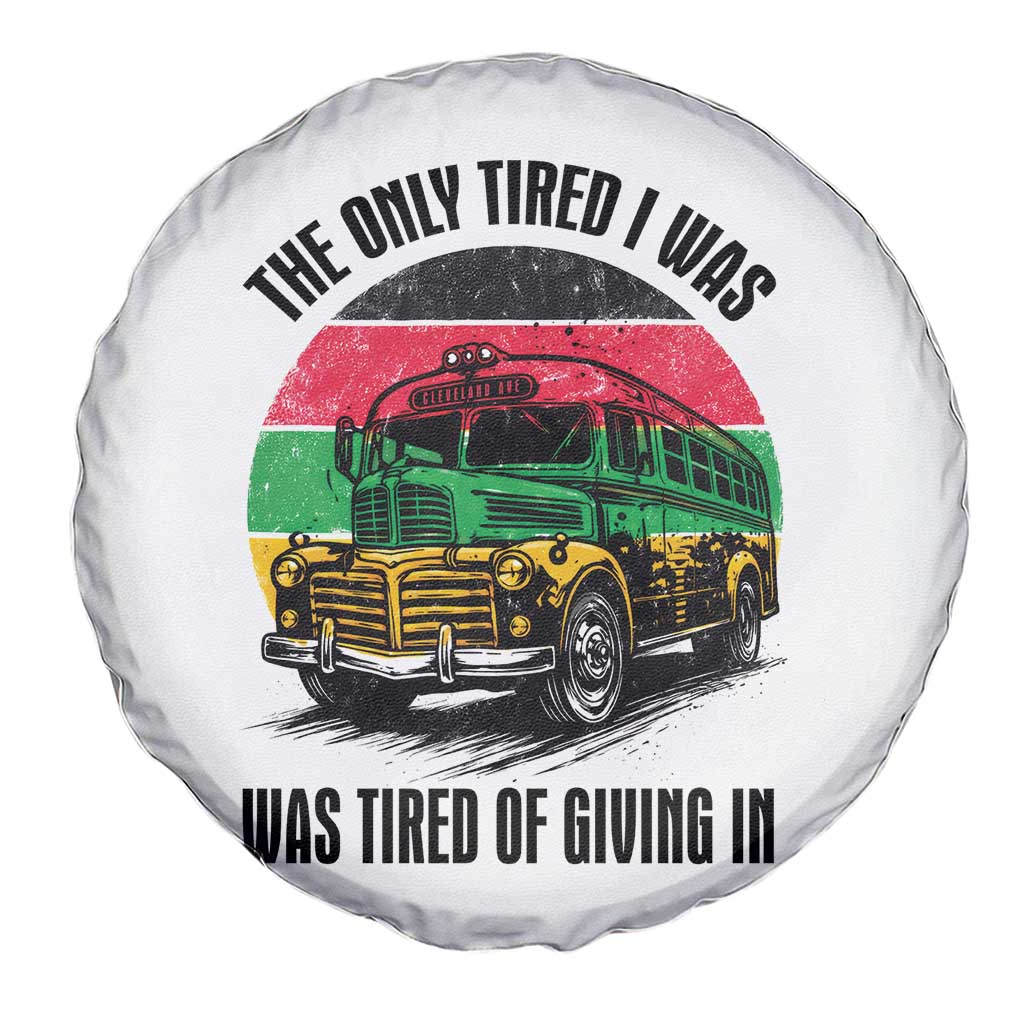 Rosa Parks Tired Of Giving In Spare Tire Cover Civil Bus Protest