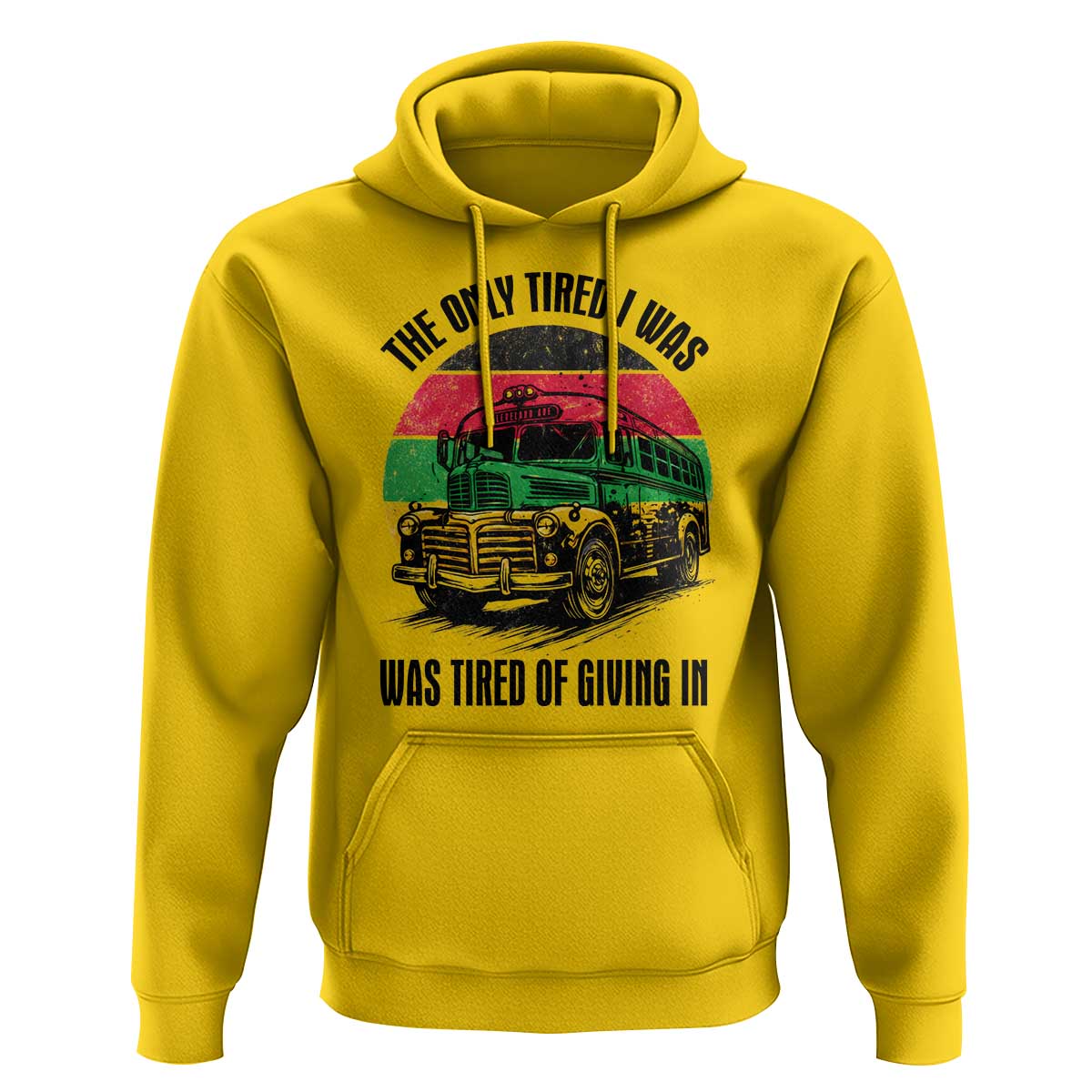 Rosa Parks Tired Of Giving In Hoodie Civil Bus Protest