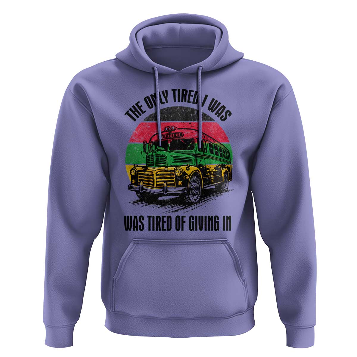 Rosa Parks Tired Of Giving In Hoodie Civil Bus Protest