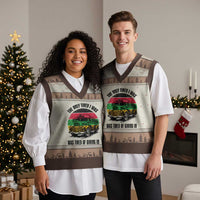 Rosa Parks Tired Of Giving In V-Neck Knit Sweater Vest Civil Bus Protest