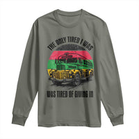 Rosa Parks Tired Of Giving In Long Sleeve Shirt Civil Bus Protest