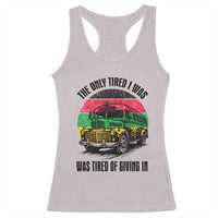 Rosa Parks Tired Of Giving In Racerback Tank Top Civil Bus Protest