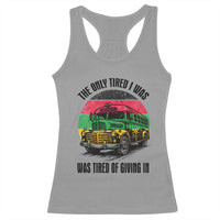 Rosa Parks Tired Of Giving In Racerback Tank Top Civil Bus Protest