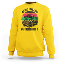 Rosa Parks Tired Of Giving In Sweatshirt Civil Bus Protest