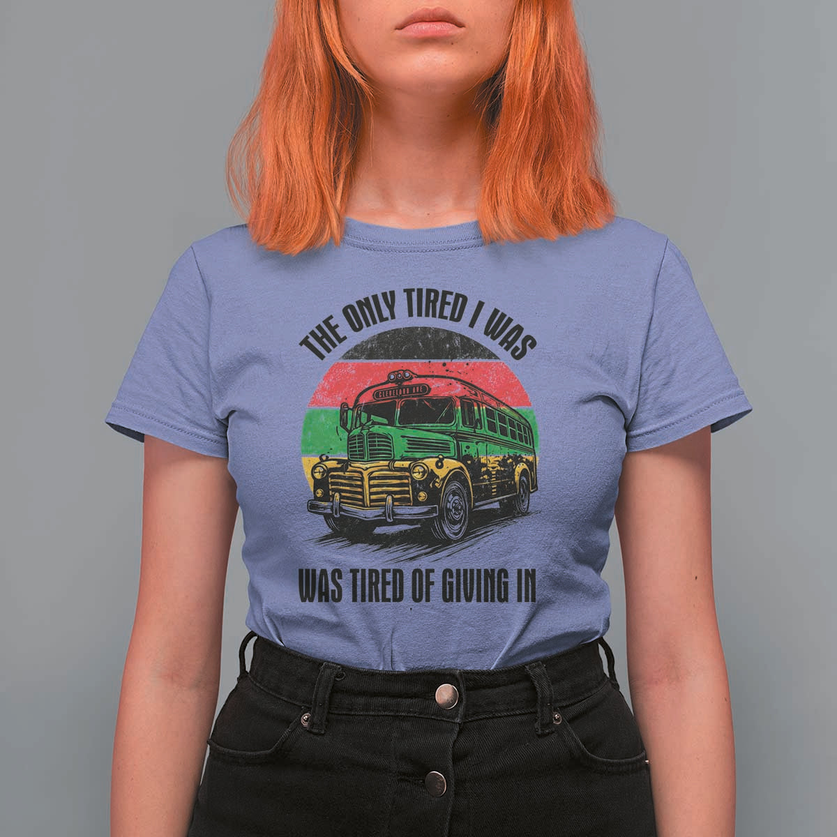 Rosa Parks Tired Of Giving In T Shirt For Women Civil Bus Protest